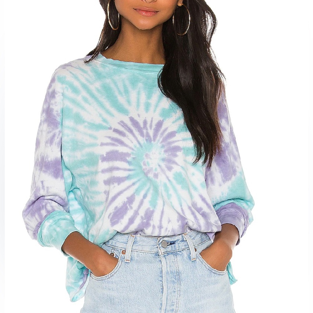 Daydreamer X Revolve Spiral Tie Dye Tee
